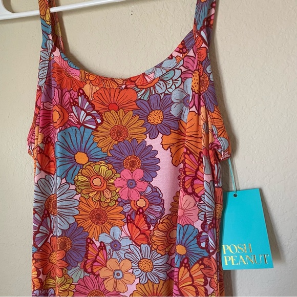 NWT Posh Peanut Meadow Slip Bamboo Dress Women’s XS - Picture 8 of 9